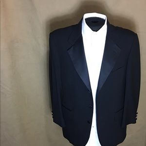 Today’s Man 3 Button Black Blazer